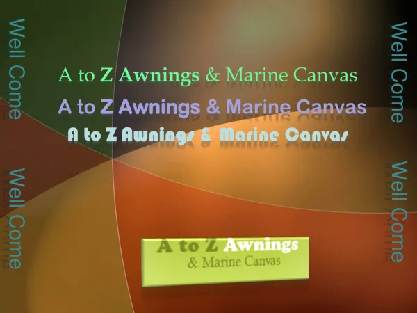 A to Z Awnings