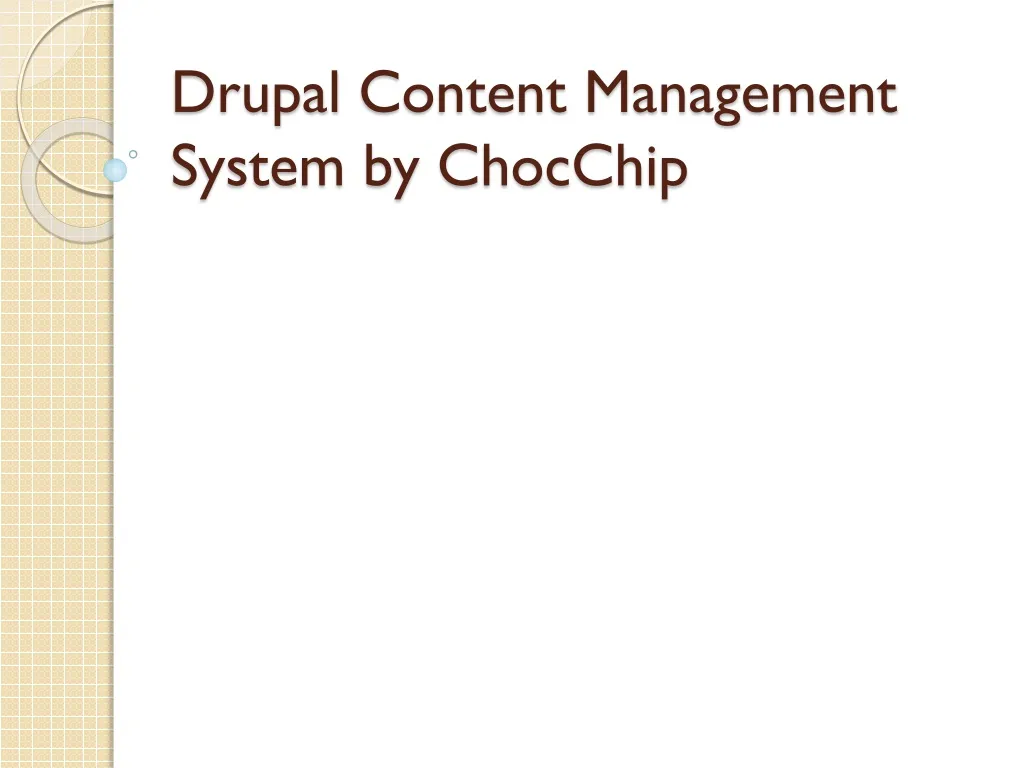 drupal content management system by chocchip