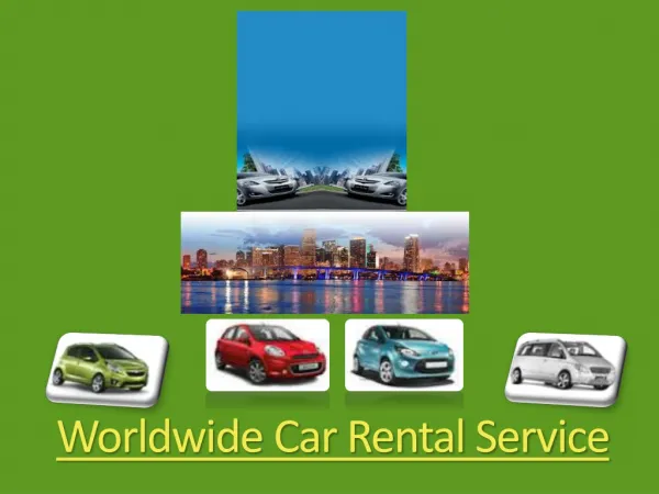 Wordwide Car Rental Company