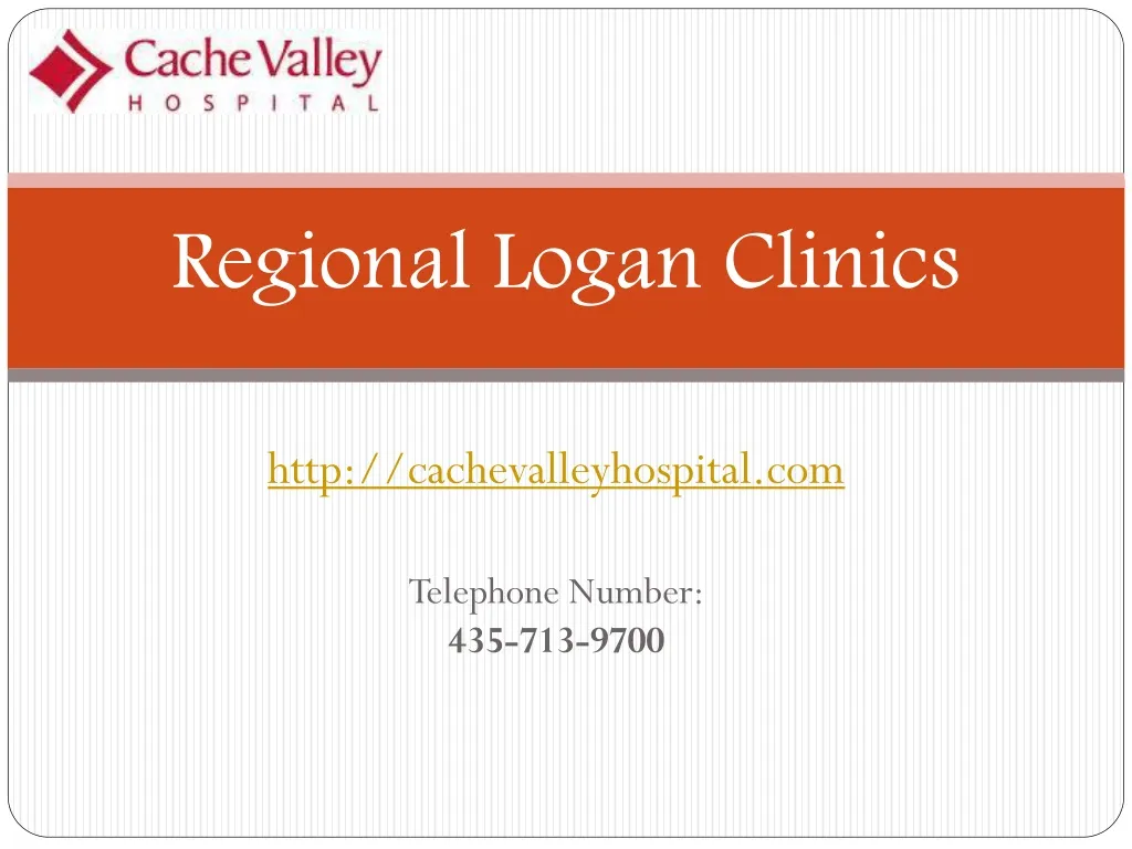 regional logan clinics