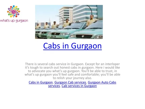 Cabs in Gurgaon