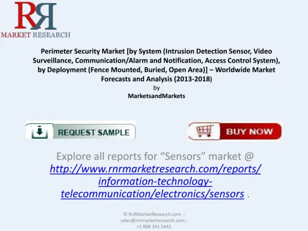 Demand For Perimeter Security Industry Solutions 2018
