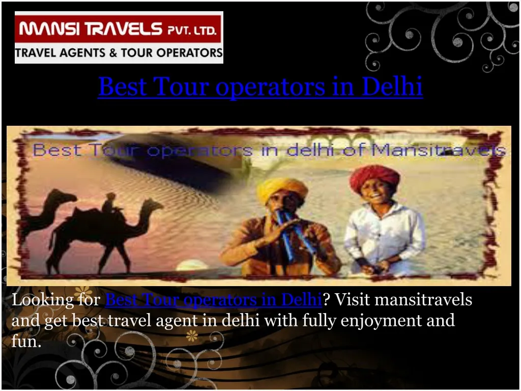 best tour operators in delhi