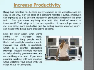 Productivity Tools - slide 1