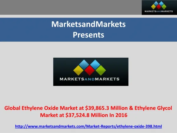 Global Ethylene Oxide and Ethylene Glycol Market by Applicat