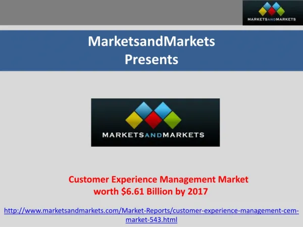 Customer Experience Management market