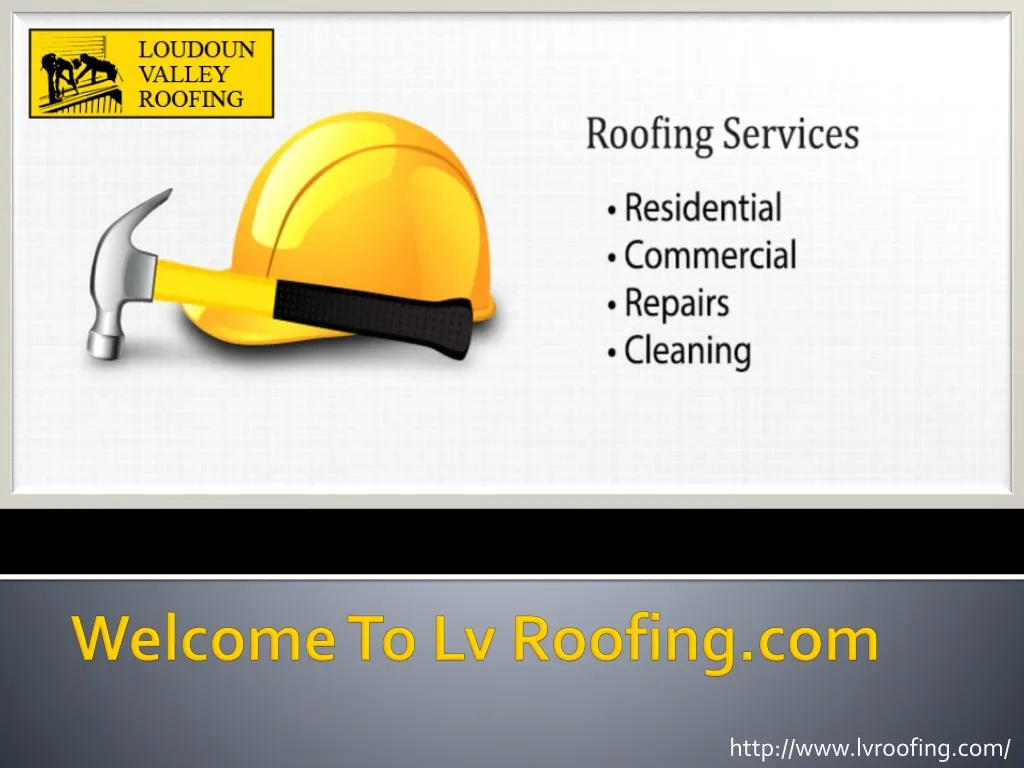 welcome to lv roofing com