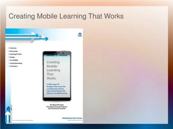 Creating Mobile Learning That Works