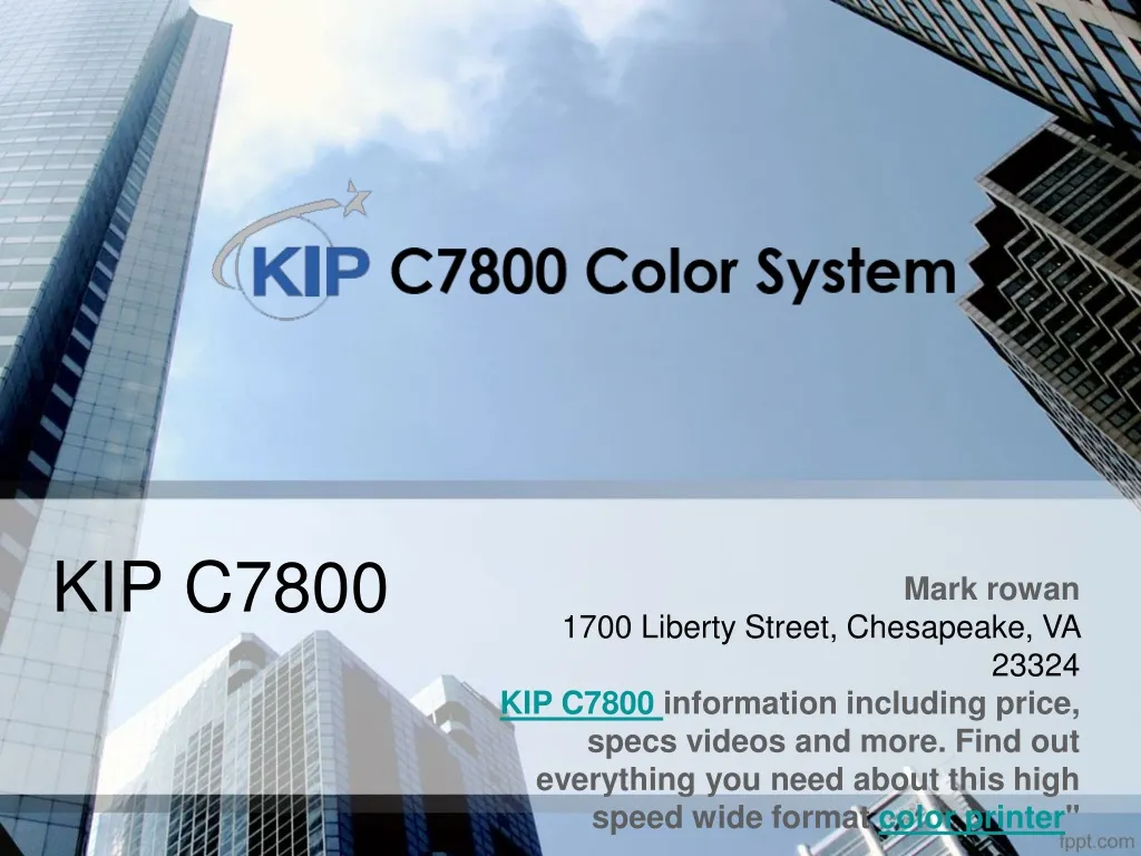 kip c7800