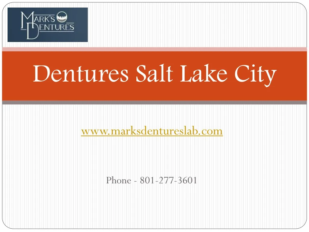 dentures salt lake city