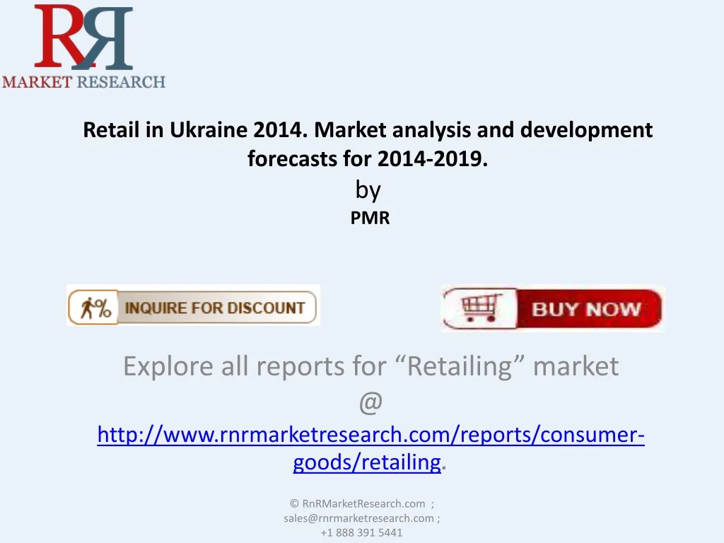 retail in ukraine 2014 market analysis and development forecasts for 2014 2019 by pmr