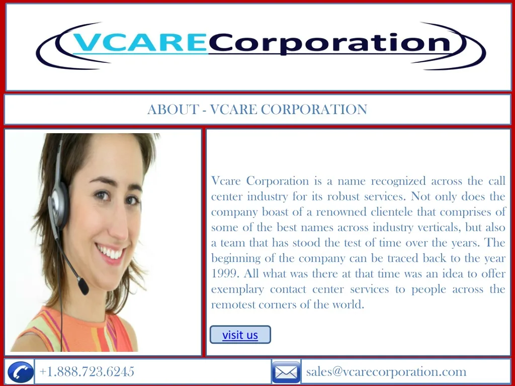 about vcare corporation