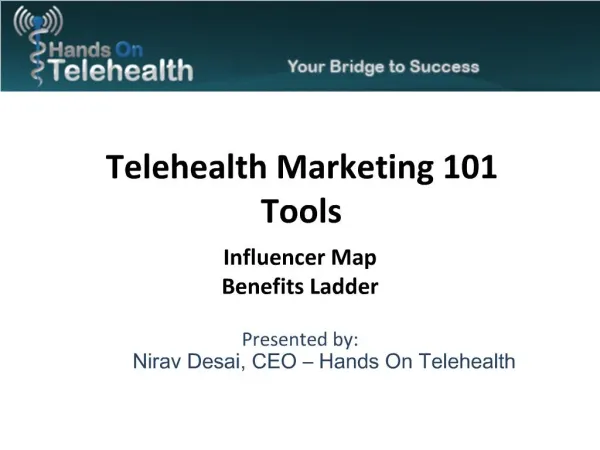 Telehealth Marketing 101 Tools