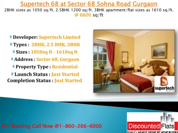 Supertech 68 Sector 68 Sohna Road Gurgaon - New Launch Resid