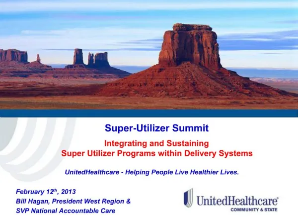 UnitedHealthcare - Helping People Live Healthier Lives.