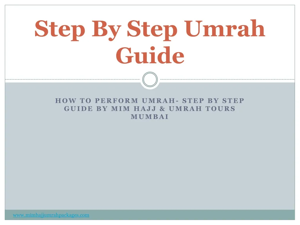 step by step umrah guide