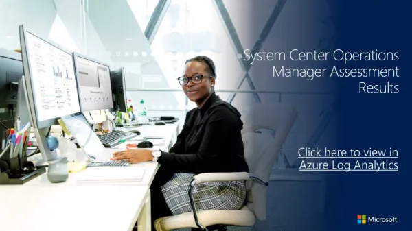 System Center Operations Manager Assessment Results