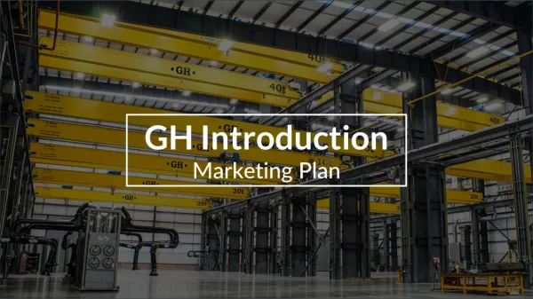 GH Introduction Marketing Plan