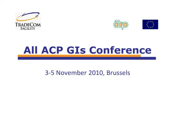 all acp gis conference