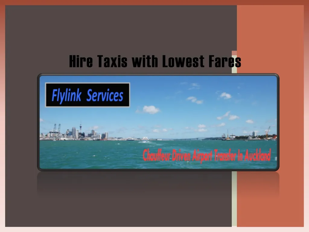 hire taxis with lowest fares