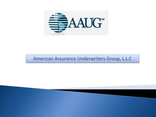 Aaug Insurance Company Ltd