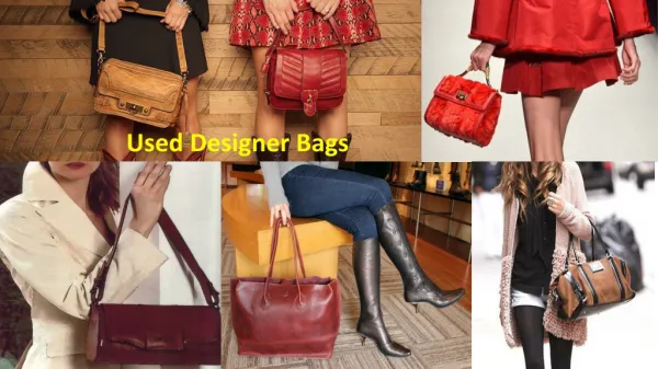 Used Designer Bags