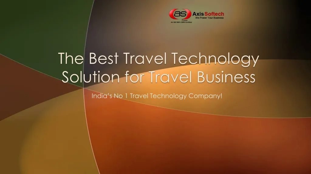 the best travel technology solution for travel business