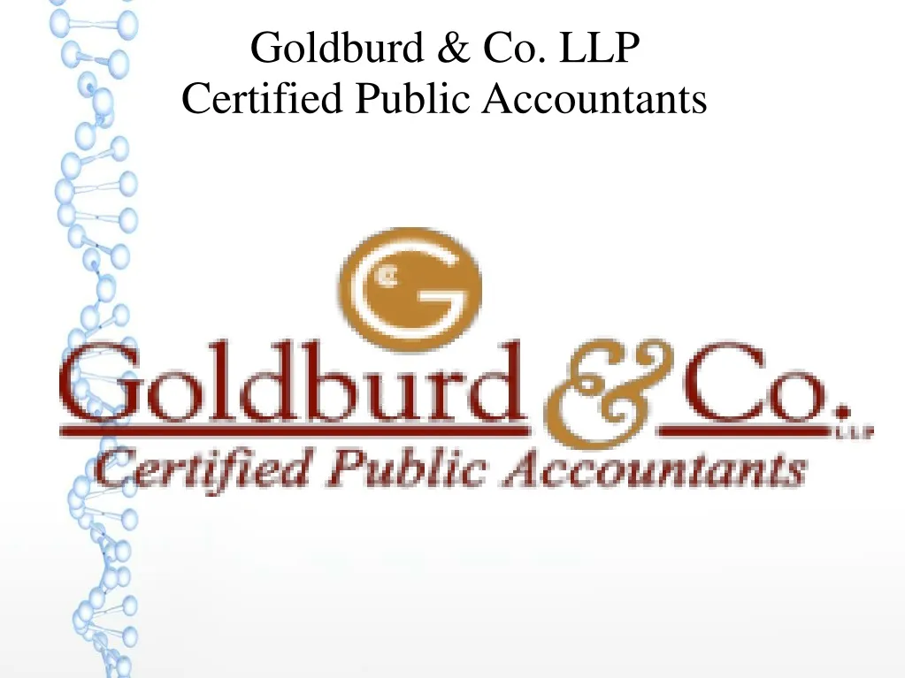 goldburd co llp certified public accountants
