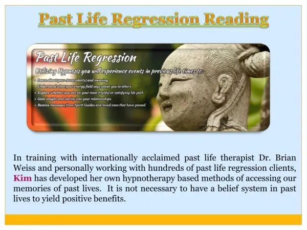Past Life Regression Reading