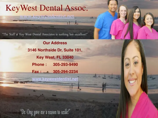 Dentistry Key West FL – Dr. James N. Ong, D.M.D