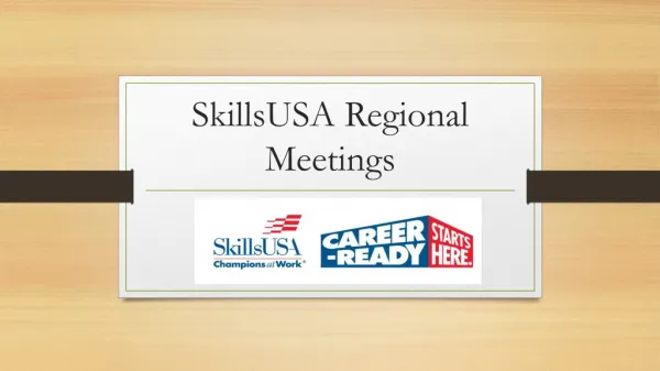 SkillsUSA Regional Meetings