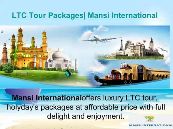 LTC Goa Tour Packages - Enjoy Luxury Holidays