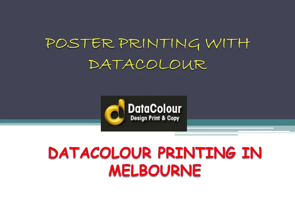poster printing with datacolour