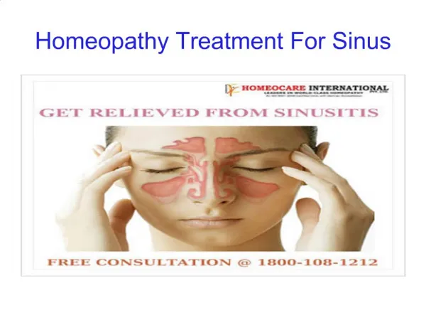 SINUS TREATMENT