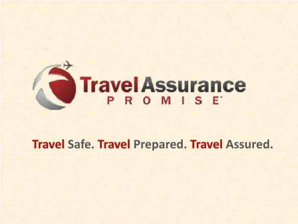 Travel Assurance Promise