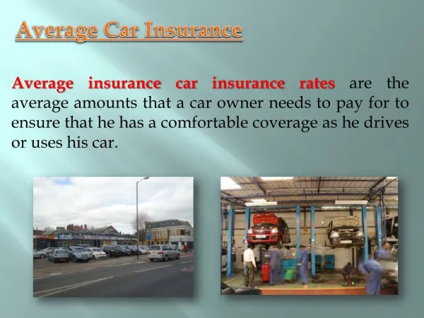 Car Insurance Rates By State