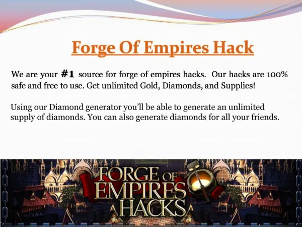 Forge Of Empires Cheats