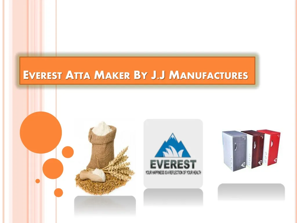 everest atta maker by j j manufactures