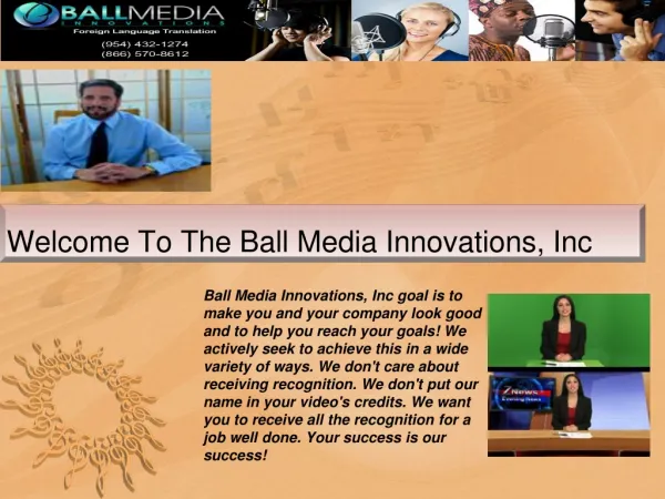 Ball Media Innovations, Inc