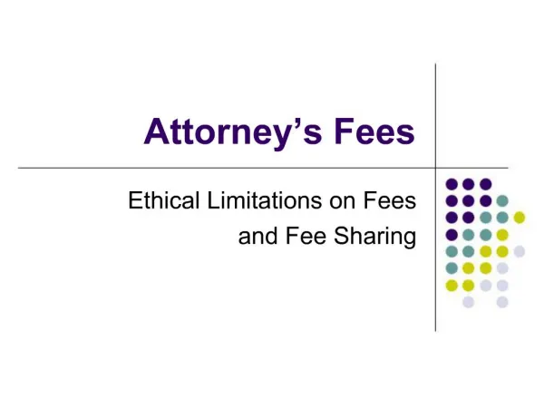 Attorney s Fees