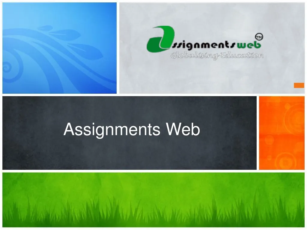 assignments web