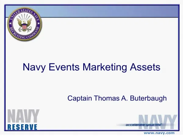 navy events marketing assets