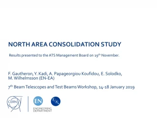 NORTH AREA CONSOLIDATION STUDY - slide 1