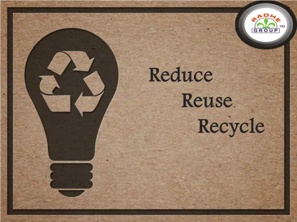 Reduce And Recycle Waste Using Briquette Plant