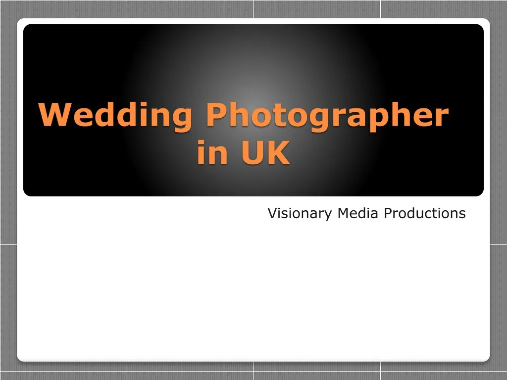 wedding photographer in uk