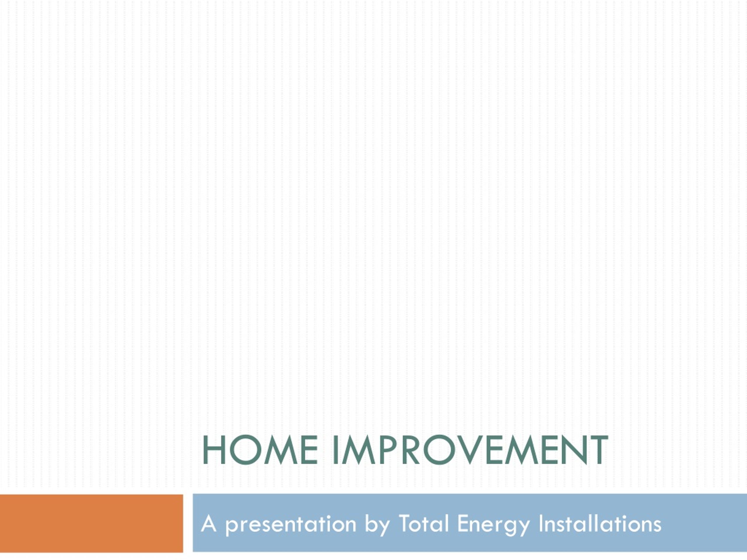 PPT - Home Improvement PowerPoint Presentation, free download - ID:1420634