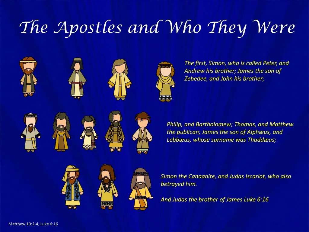 the apostles and who they were
