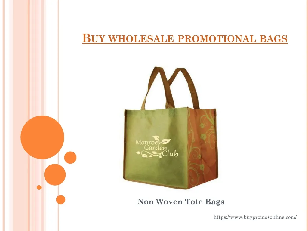 buy wholesale promotional bags