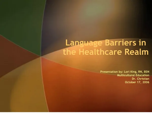 language barriers in the healthcare realm