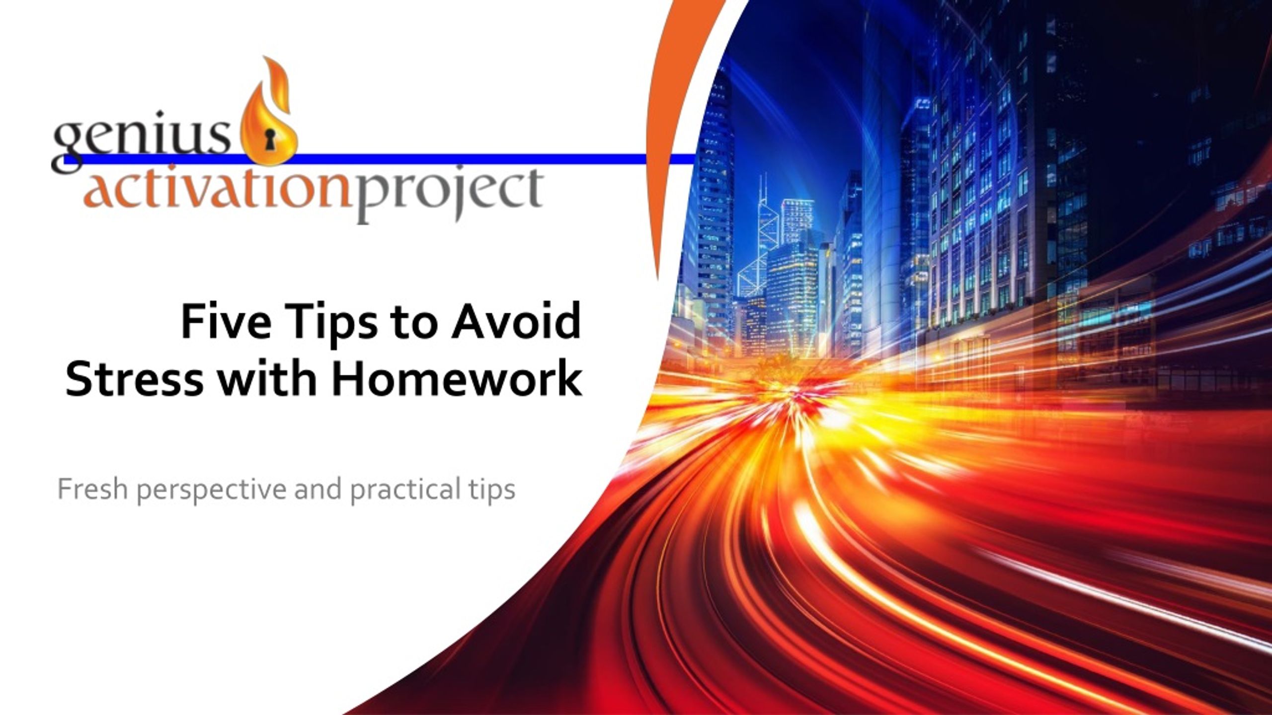 PPT - 5 Practical Tips to Manage Homework Stress and Enhance Learning ...